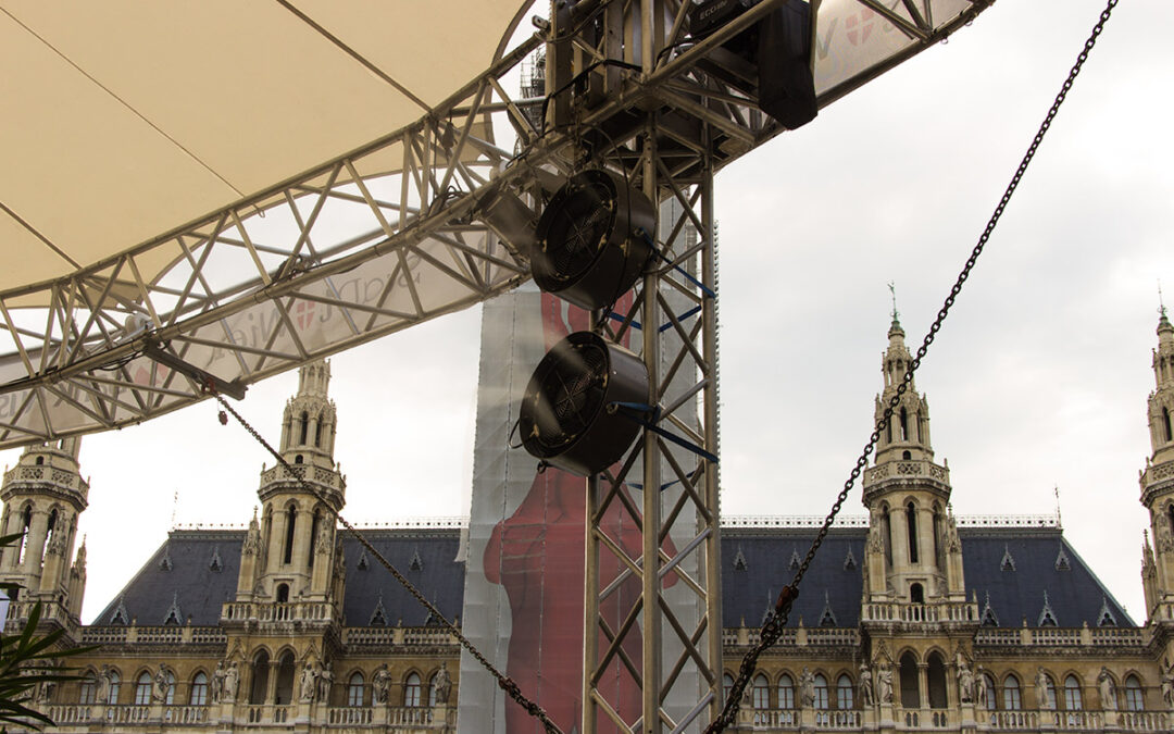 Filmfestival 2019 Vienna  Raintime systems with water fog for cooling