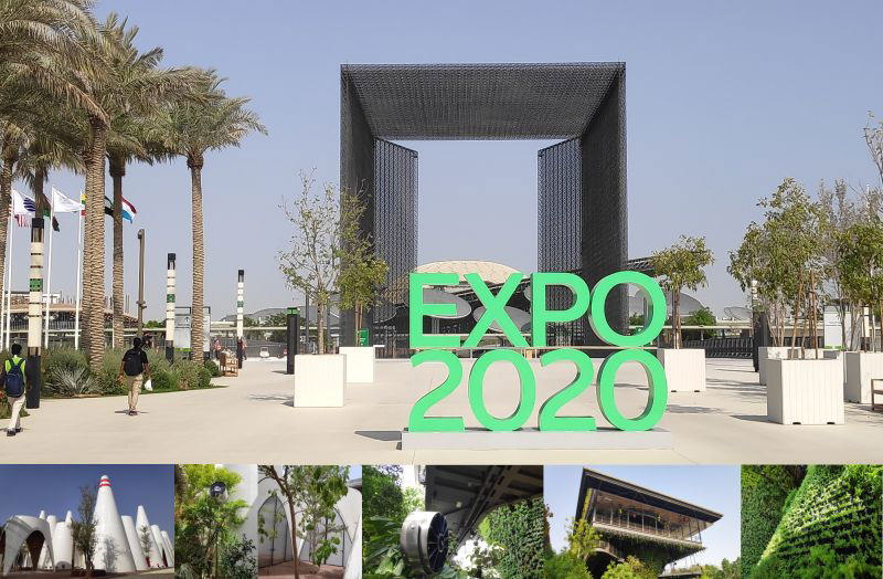 Raintime Dry Mist Verfahren bringt Kühlung auf der EXPO2020