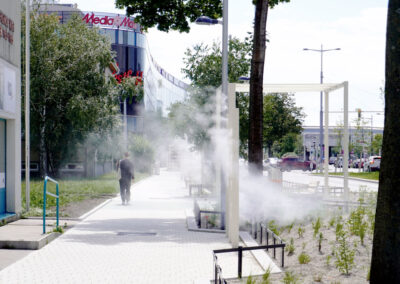 Raintime-Städtekühlung in Wien