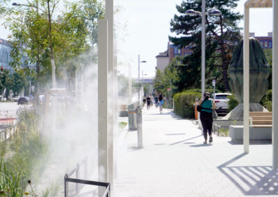 Raintime-Städtekühlung in Wien