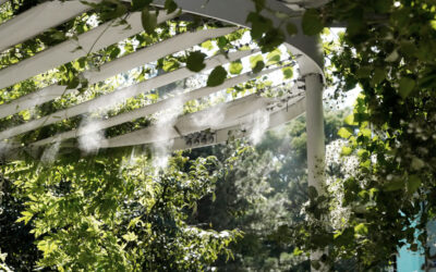 Cooling Park Wien: Esterhazypark Mariahilf mit Raintime Nebelduschen