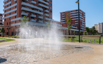 Berresgasse: Ein neuer Treffpunkt mit Wasser und Nebel